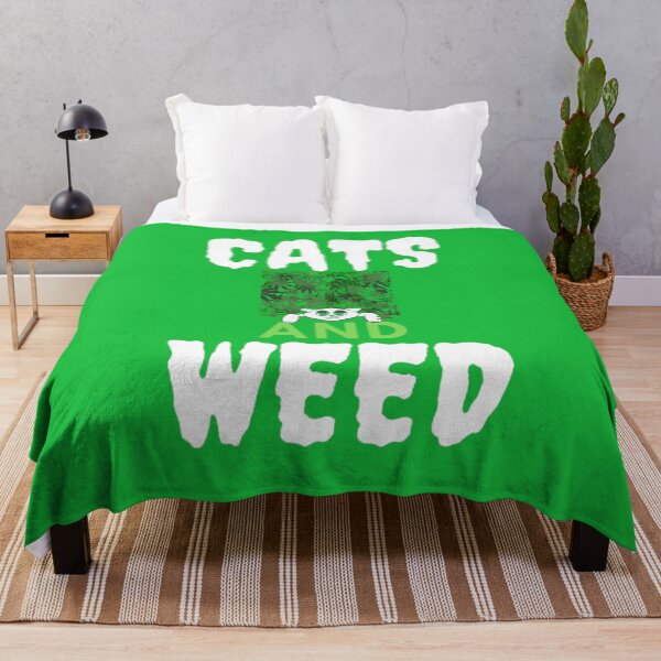 Item preview, Cats And Weed Funny Marijuana, Cannabis, Leaf, 420, Funny Weed designed and sold by BestDesignbySof.