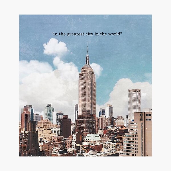 The Greatest City Photographic Print