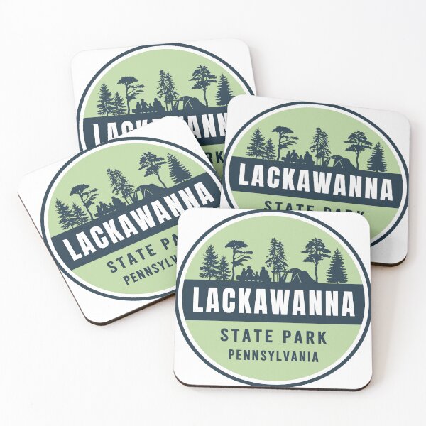 Item preview, Lackawanna State Park Green Badge designed and sold by VanyaKar.