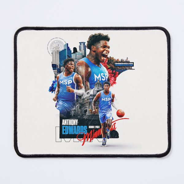 Item preview, Anthony Edwards 1 Basketball designed and sold by MichaelBK11.