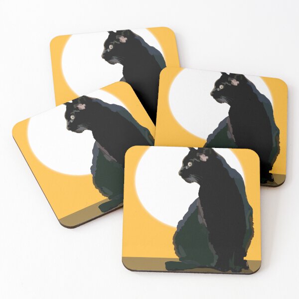 Item preview, black cat designed and sold by soldesign72.