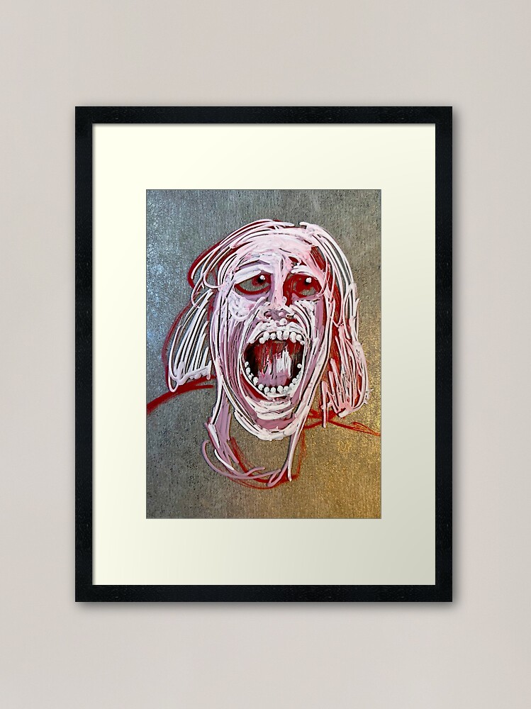 Thumbnail 1 of 7, Framed Art Print, REGRET designed and sold by AllanLinder.