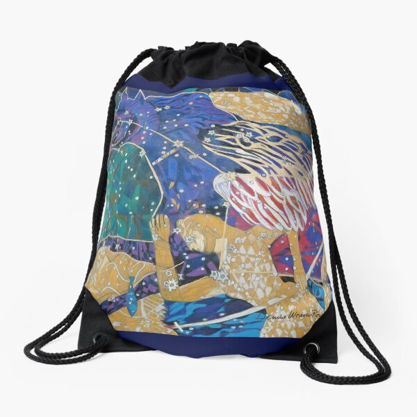 The Great Square Drawstring Bag