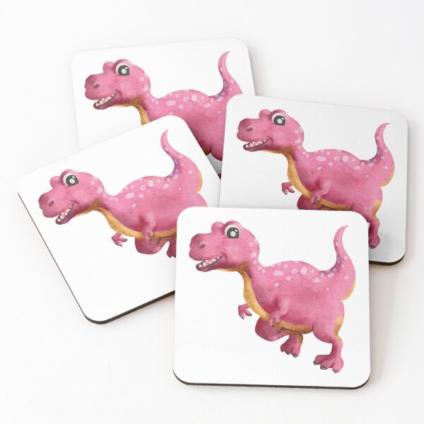 Item preview, Watercolor Baby Tyrannosaurus Dinosaur designed and sold by DearSunny.