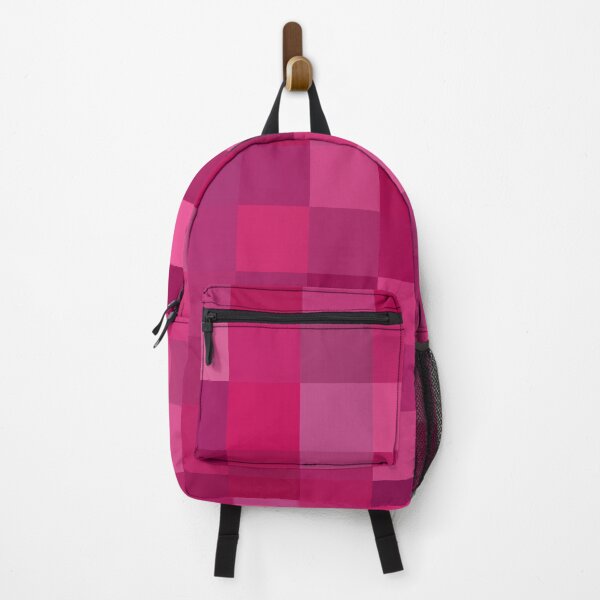 Item preview, Shades of Pink Pixel Blocks Pattern Design designed and sold by patternsoup.