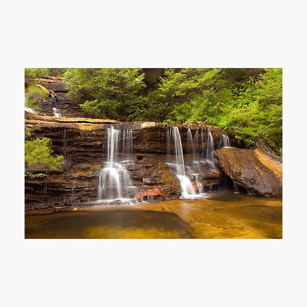 Item preview, The Cascades Wentworth Falls designed and sold by MiImages.
