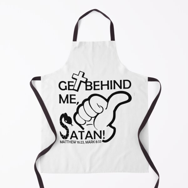 Item preview, Get behind me Satan! (Matthew 16:23; Mark 8:33) designed and sold by BLYFTD.