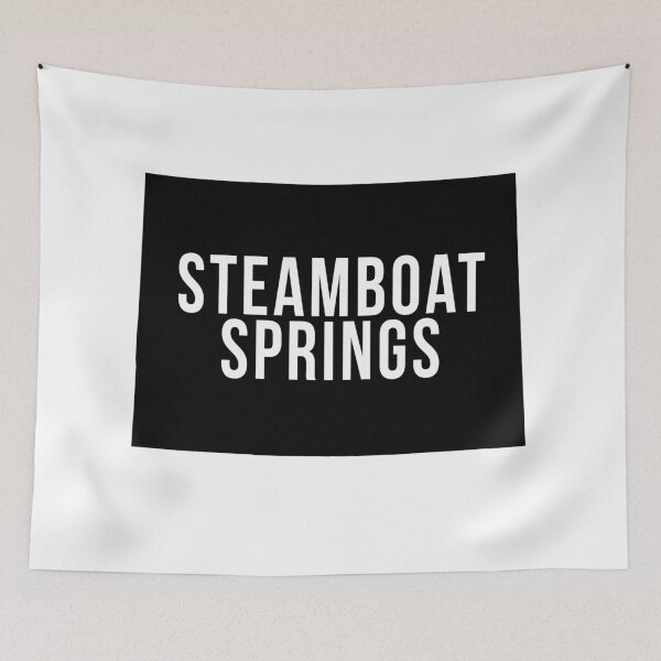 Item preview, Steamboat Springs, Colorado Silhouette designed and sold by CartoCreative.