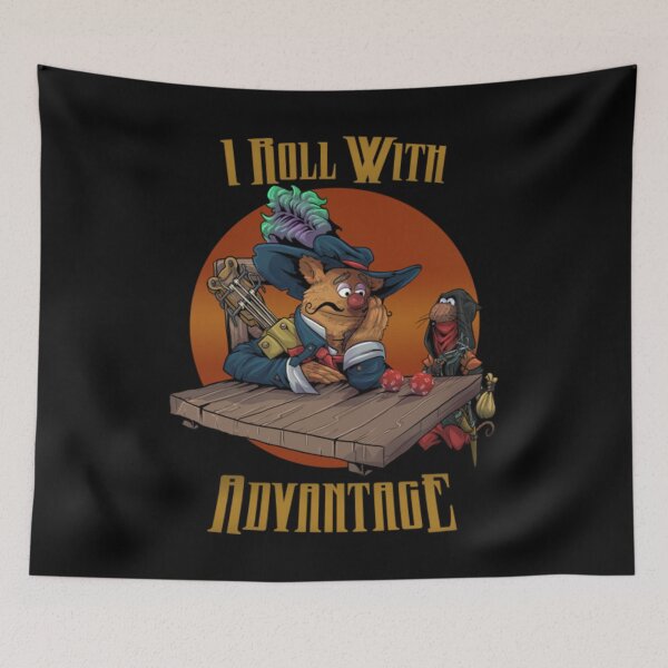 Item preview, Roll With Advantage designed and sold by MichaelRojas1.