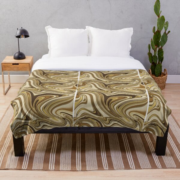 Item preview, Watercolor Retro Liquid Swirl abstract marble pattern illustration printing design designed and sold by Kamzzi.