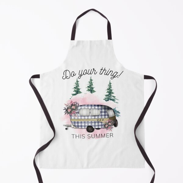 Item preview, Do your thing this summer!  Pink retro Camping addition  designed and sold by Jennykies.