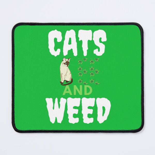 Item preview, Cats And Weed Funny Marijuana, Cannabis, Leaf, 420, Funny Weed designed and sold by BestDesignbySof.