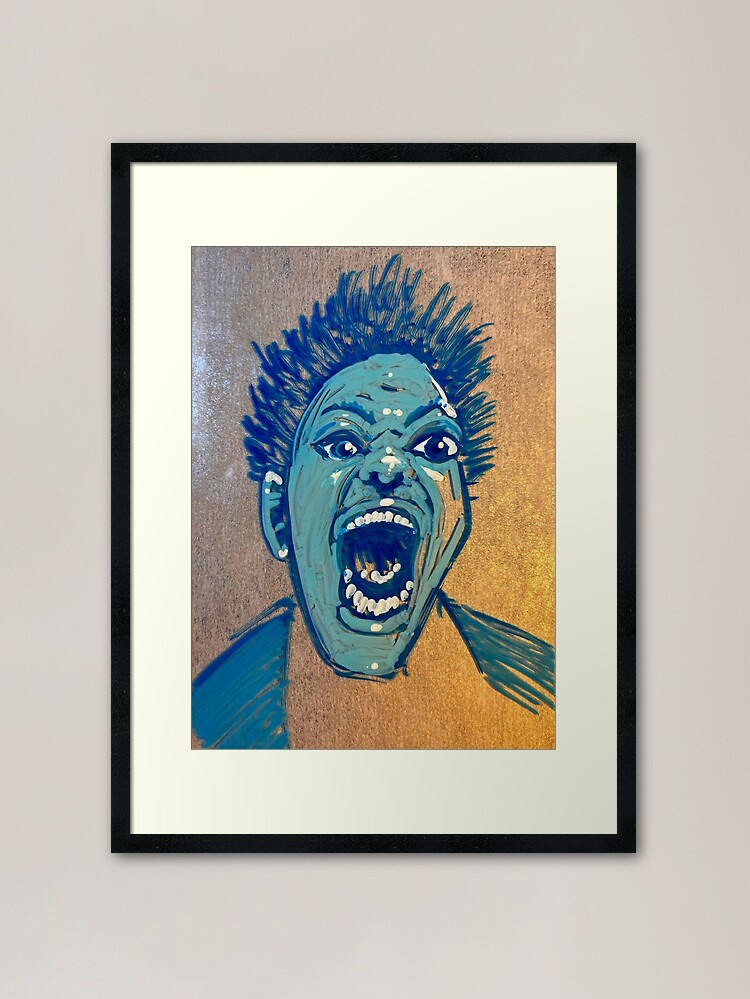 Thumbnail 1 of 7, Framed Art Print, F@*K YOU designed and sold by AllanLinder.