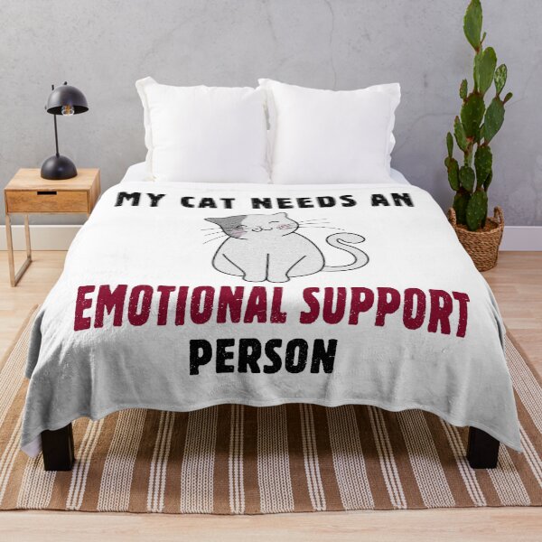 Item preview, My Cat Needs an Emotional Support Person designed and sold by laugh-out-loud.