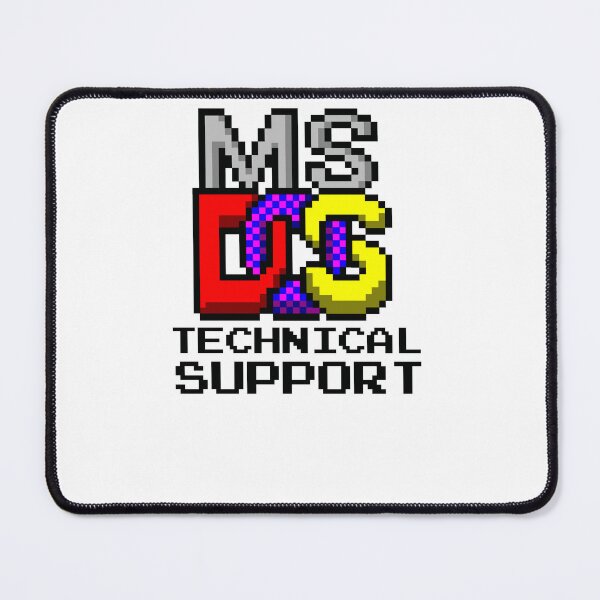 Item preview, MS-DOS Technical Support Computer Repair Funny designed and sold by Nerd Shizzle.