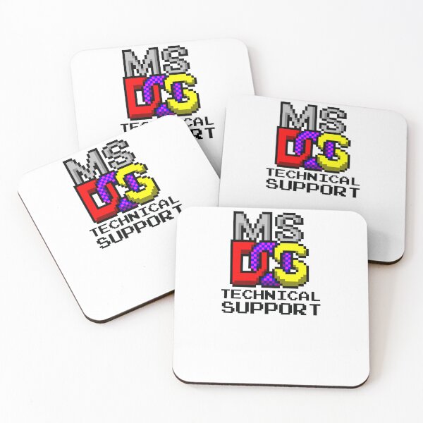 Item preview, MS-DOS Technical Support Computer Repair Funny designed and sold by Nerd Shizzle.
