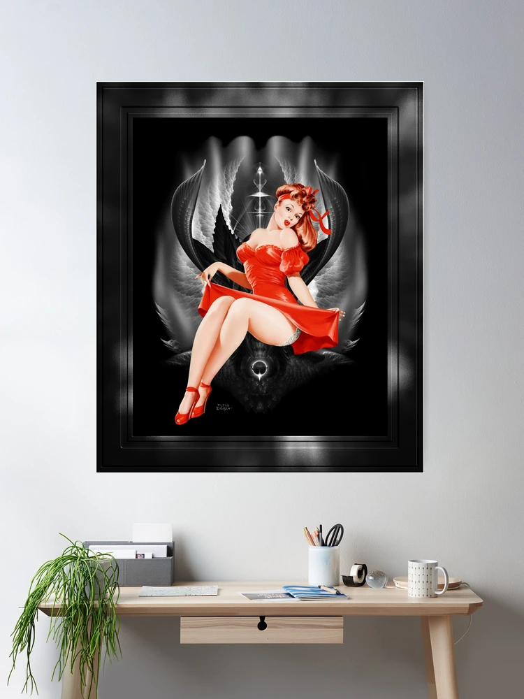 Beauty Parade February 1949 by Peter Driben Remastered Vintage Pinup Wall Decor Poster Art Print