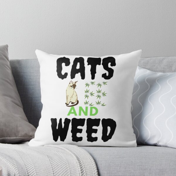 Item preview, Cats And Weed Funny Marijuana, Cannabis, Leaf, 420, Funny Weed designed and sold by BestDesignbySof.