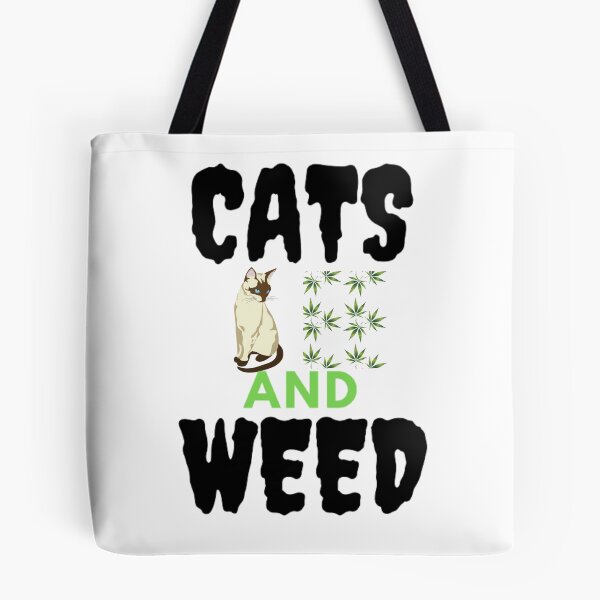 Item preview, Cats And Weed Funny Marijuana, Cannabis, Leaf, 420, Funny Weed designed and sold by BestDesignbySof.
