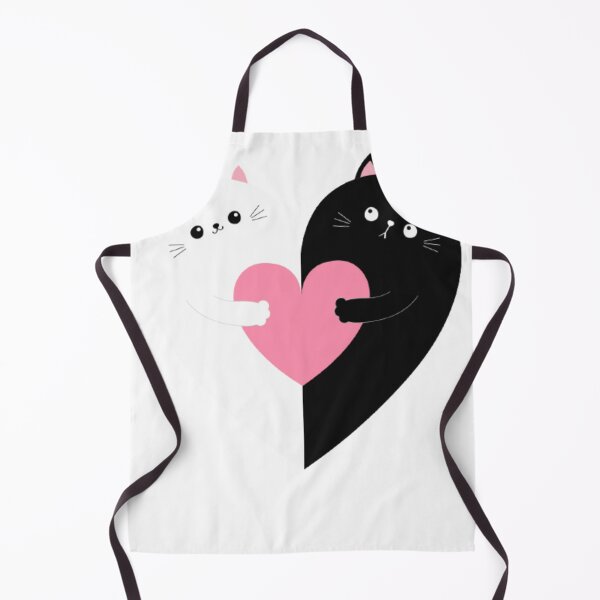Item preview, cat black and white loves designed and sold by Lofi8Store.