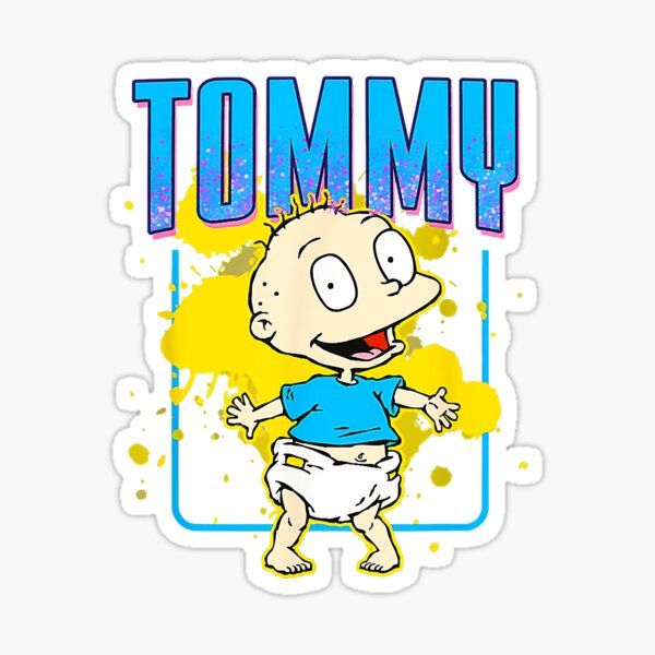 Rugrats Mademark X Rugrats Tommy Sticker For Sale By Rosamoaughter Redbubble 3568