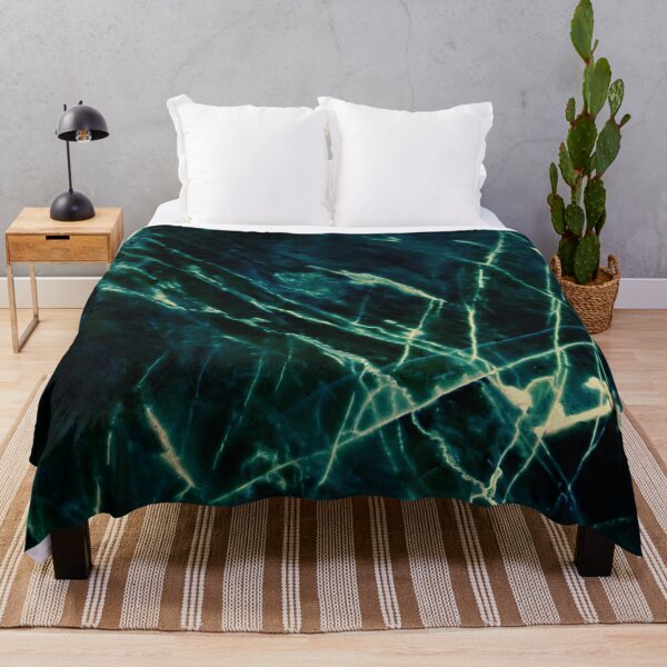 Item preview, Abstract marble white,teal,green pattern designed and sold by cutecrazytshirt.