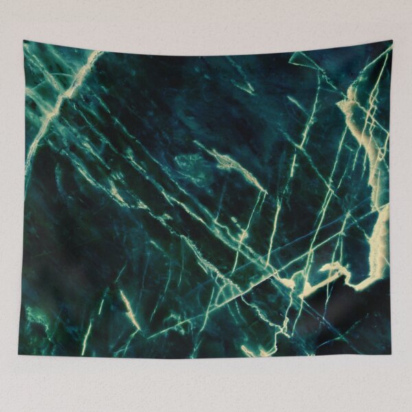 Item preview, Abstract marble white,teal,green pattern designed and sold by cutecrazytshirt.