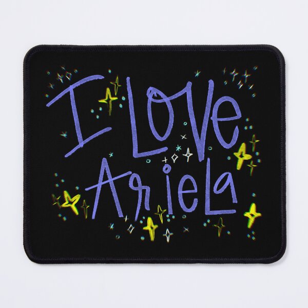 Item preview, I LOVE ARIELA CUSTOM NAME PURPLE designed and sold by GIVENGRACE.ART.