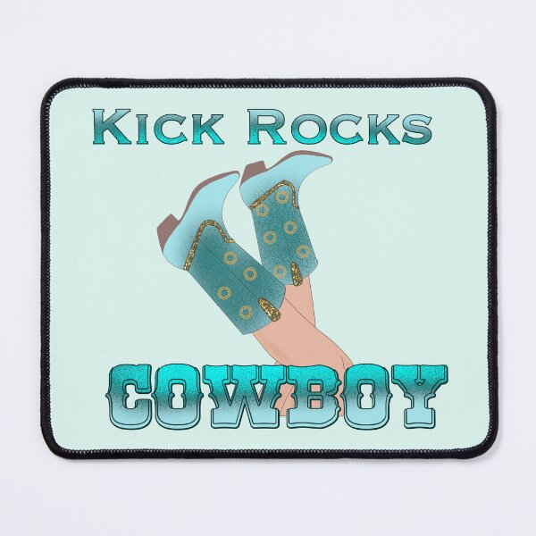 Item preview, Kick Rocks Cowboy  designed and sold by SaintsPlace.