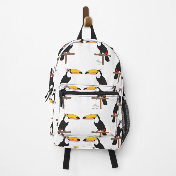 Item preview, Crazy Bird Person with Toucans designed and sold by Laughing Parrot Studio.