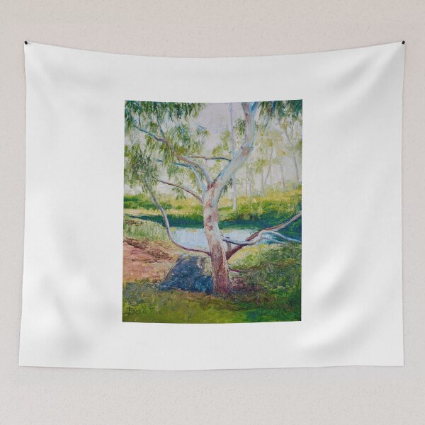 Item preview, Darebin Parklands Boulder and Tree designed and sold by Dai Wynn Fine Art.