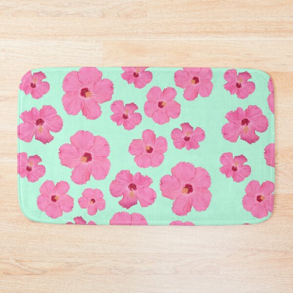 Item preview, Hibiscus on mint designed and sold by AncientDreamer.