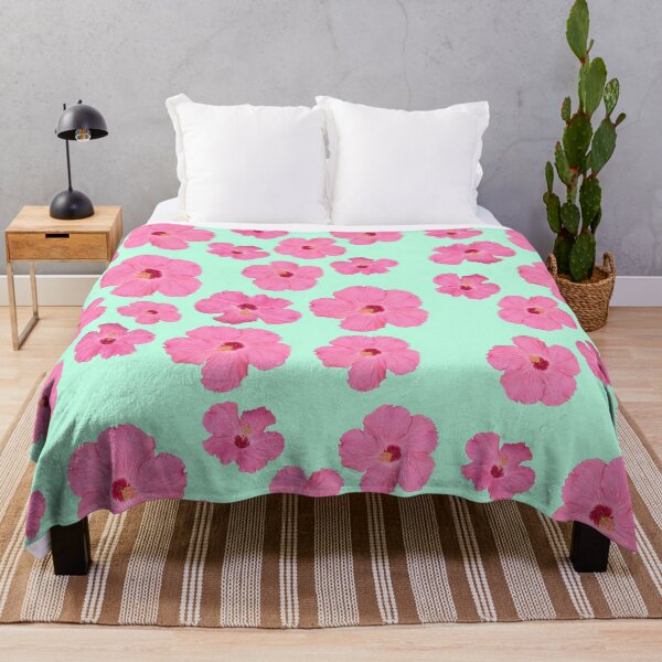 Item preview, Hibiscus on mint designed and sold by AncientDreamer.