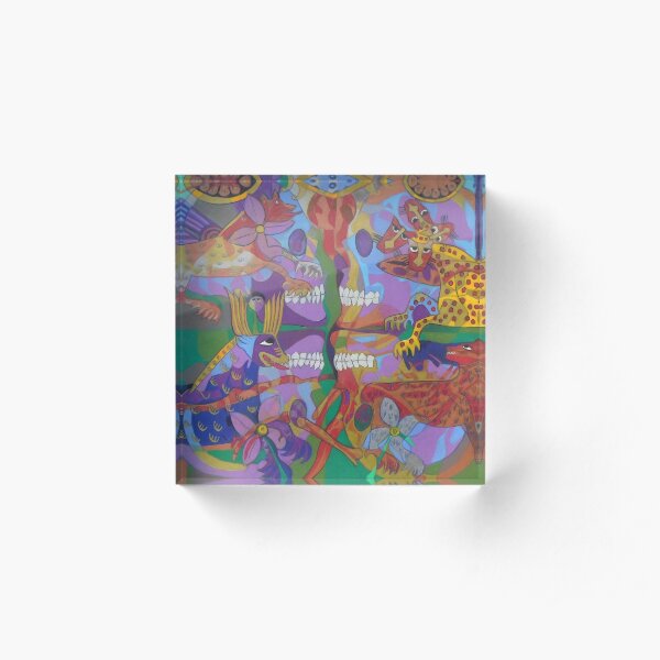 Four Corners of the Mind Acrylic Block