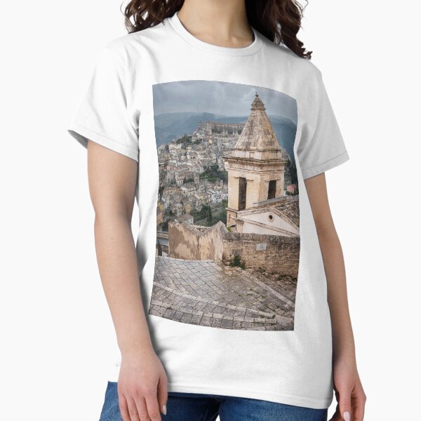 Item preview, Looking Across to Old Town Ragusa Sicily designed and sold by PhotoArt by Joan Carroll.