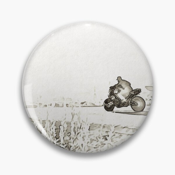 Item preview, Badlands Biker Print No 1 designed and sold by Tes331.