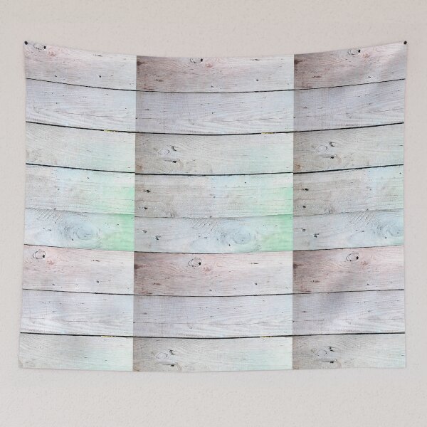 Item preview, Beachy Minimalist Beach Cottage Décor Pale Wood Strips (photo of) designed and sold by Beachy.