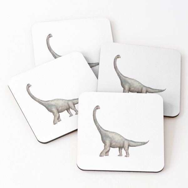 Item preview, Watercolor Brachiosaurus Dinosaur designed and sold by DearSunny.