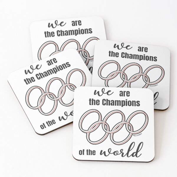 Item preview, We are the champions of the world designed and sold by Alice Monber’s Illustration.