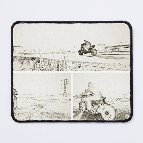 Item preview, Badlands Biker Print No 2 designed and sold by Tes331.