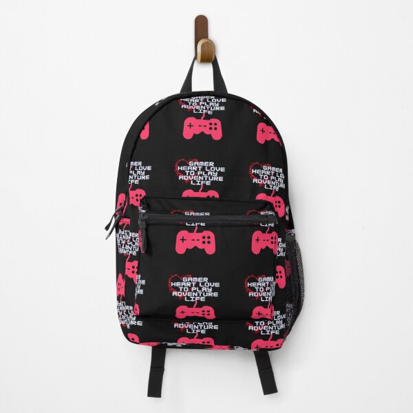 Item preview, gamer heart love to play adventure life designed and sold by Blukus ⭐⭐⭐⭐⭐.