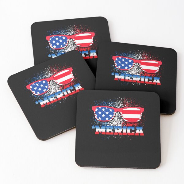 Item preview, MERICA Sunglasses USA Patriotic Design designed and sold by Kribis.