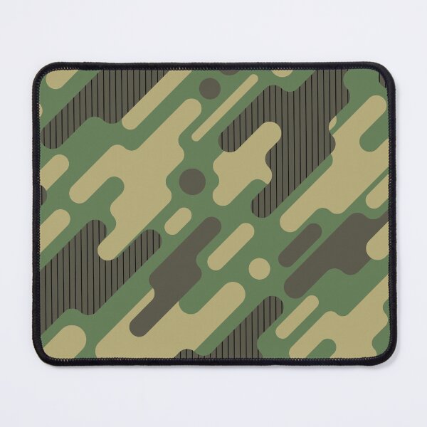 Item preview, Camouflage Pattern 7, military pattern, green camo camping design designed and sold by Hurriyyatee.