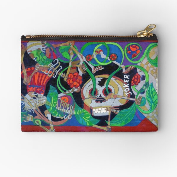 Exit Stage Left Zipper Pouch