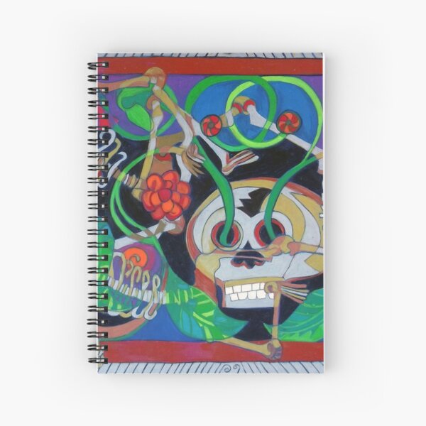 Exit Stage Left Spiral Notebook