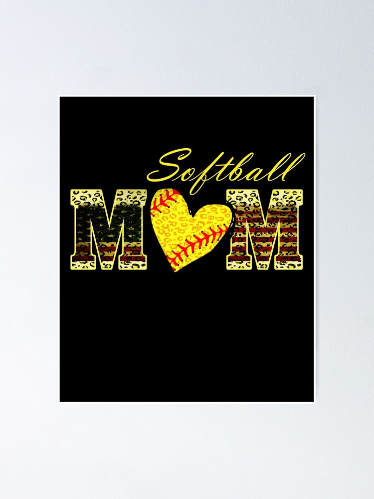 "Softball mom softball day national softball day 2022" Poster for Sale