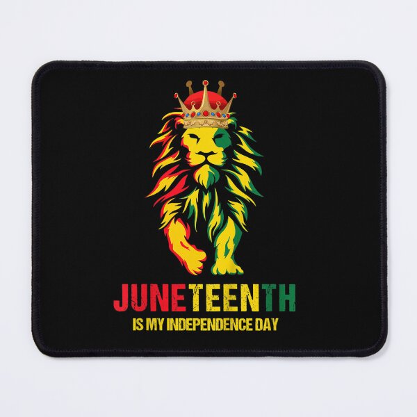 Item preview, Black King Lion Father Day Juneteenth Is My Independence Day designed and sold by YASSINOOS10.