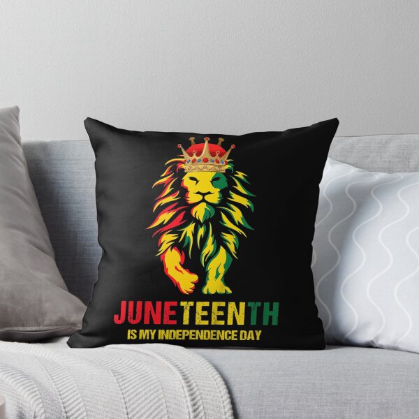 Item preview, Black King Lion Father Day Juneteenth Is My Independence Day designed and sold by YASSINOOS10.
