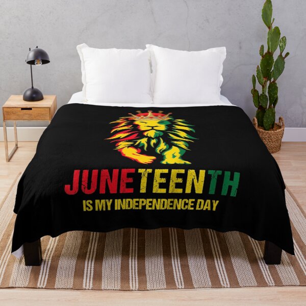 Item preview, Black King Lion Father Day Juneteenth Is My Independence Day designed and sold by YASSINOOS10.