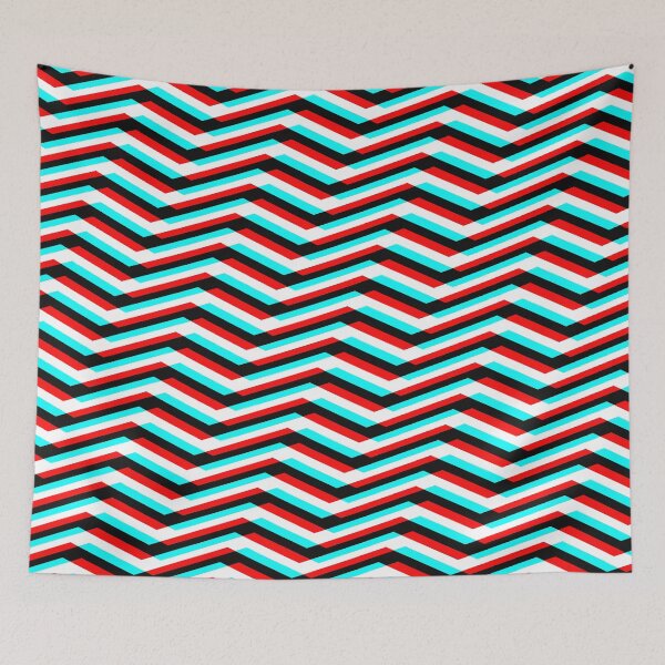Item preview, chevron rgb glitch designed and sold by frauenbrauen.